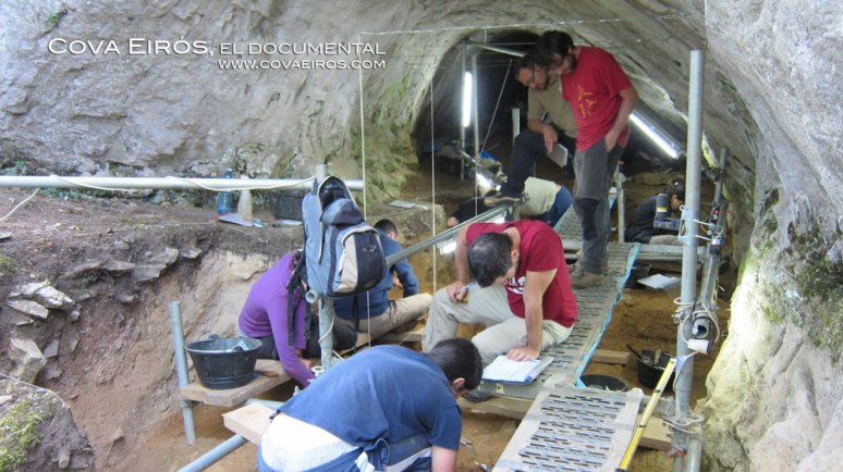 El acceso a la cueva será excavado hasta el nivel cuatro, que se corresponde con una antigüedad de alrededor de 80.000 años